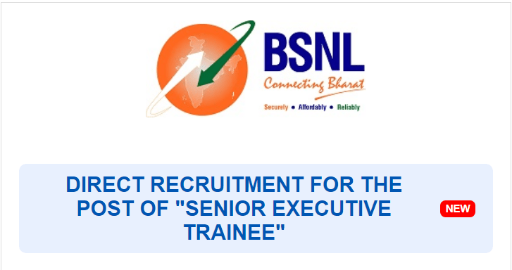 How To Apply Online In BSNL Senior Executive Trainee Vacancy 2025?