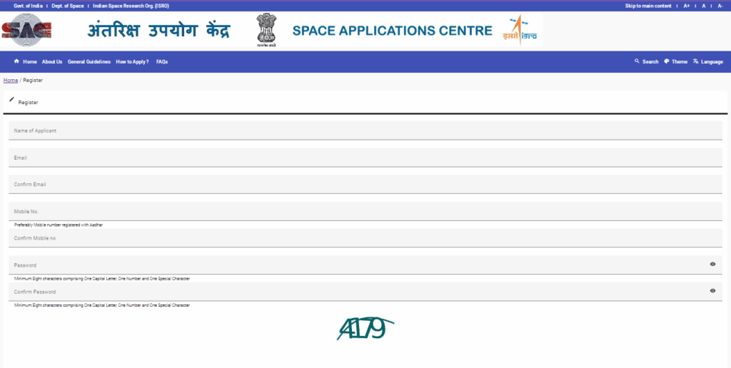 How To Apply Online In ISRO SAC Vacancy 2025