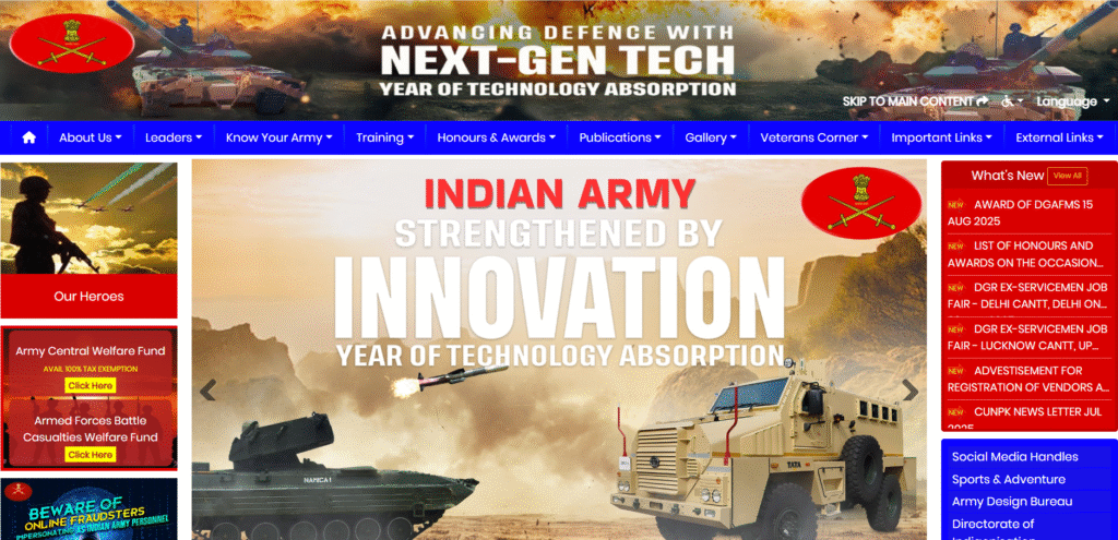 How to Apply Offline Indian Army Civilian Recruitment 2025