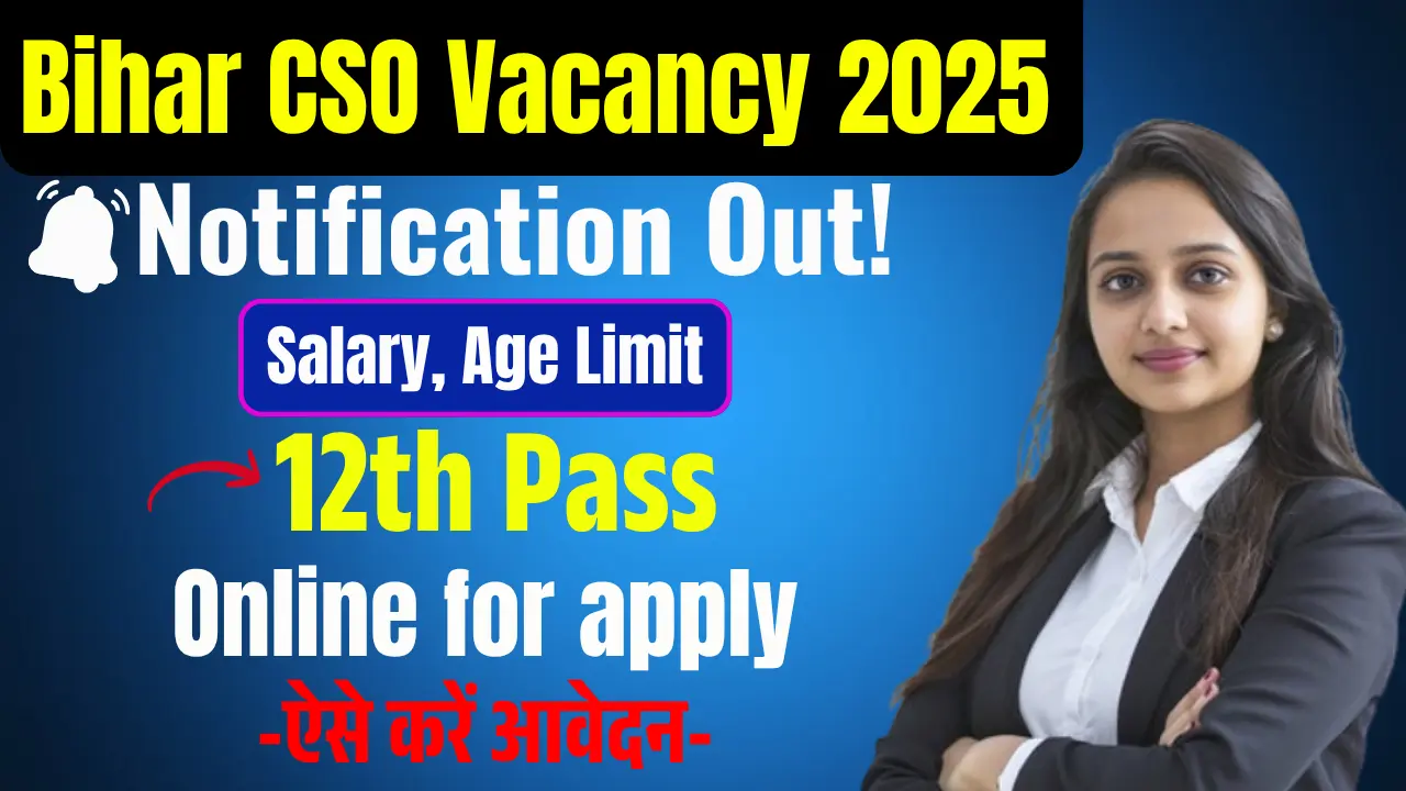 Bihar CSO Vacancy 2025: 12th Pass Eligible, Apply Online for NABARD NABFINS Customer Service Officer Posts, Eligibility, Salary & Last Date