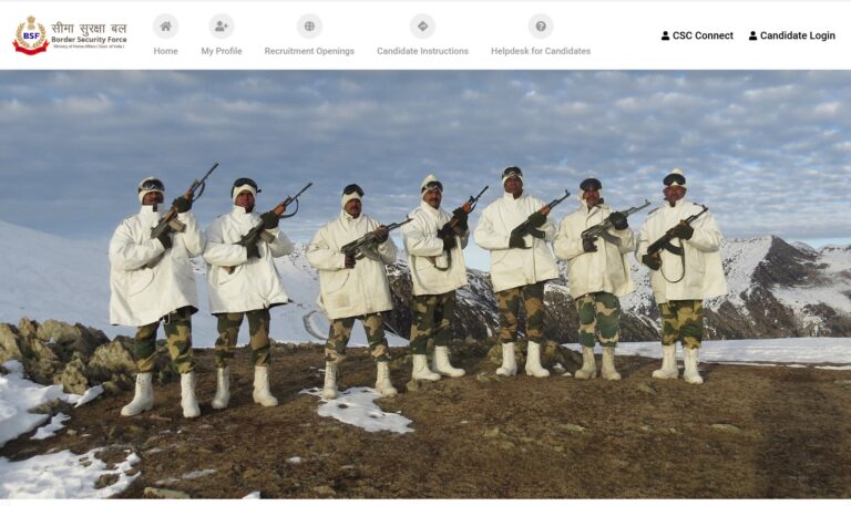 BSF Constable GD Sports Quota Recruitment 2025-26 Online Apply