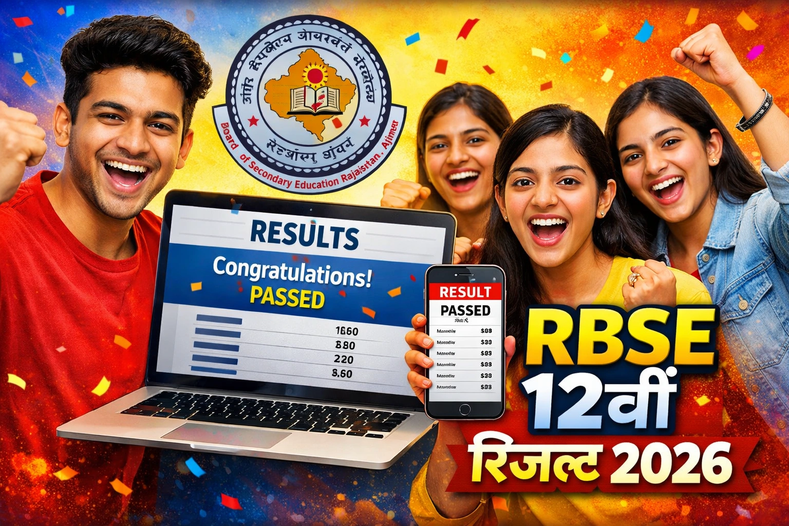 RBSE Rajasthan Board 12th Result 2026 राजस्थान 12वीं बोर्ड रिजल्ट चेक करें - ऐसे करें चेक – Full Process